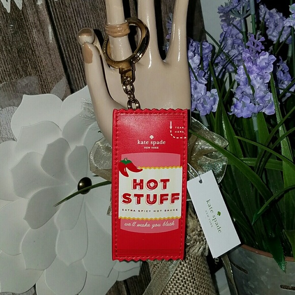 Kate spade hot stuff keychain hot sauce packet - Picture 4 of 5